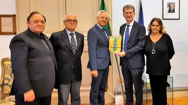 Fermo Per Prefetto Michele Rocchegiani Il Saluto Dei Maestri Del